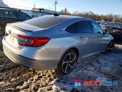 Trzecie zdjęcie samochodu z tyłu: 2021 HONDA ACCORD SPORT SE VIN:1HGCV1F40MA090590 - miniatura