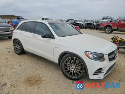 Czwarte zdjęcie samochodu z boku: 2017 MERCEDES-BENZ GLC 43 4MATIC AMG VIN:WDC0G6EB3HF231597 - miniatura