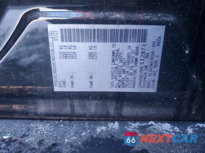 Zdjęcie 12 z 12 samochodu: 2023 NISSAN MAXIMA SR VIN:1N4AA6EV6PC512871 - miniatura