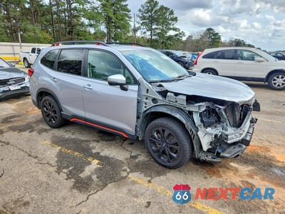 Czwarte zdjęcie samochodu z boku: 2021 SUBARU FORESTER SPORT VIN:JF2SKARC8MH427487 - miniatura