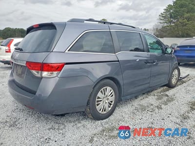 Trzecie zdjęcie samochodu z tyłu: 2016 HONDA ODYSSEY LX VIN:5FNRL5H26GB101590 - miniatura