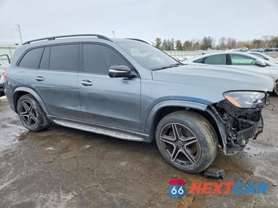 Czwarte zdjęcie samochodu z boku: 2024 MERCEDES-BENZ GLS 450 4MATIC VIN:4JGFF5KE4RB038262 - miniatura