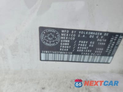 Zdjęcie 12 z 12 samochodu: 2015 VOLKSWAGEN GTI VIN:3VW5T7AU2FM003136 - miniatura