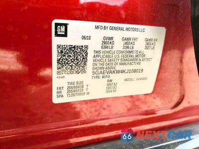 Zdjęcie 14 z 14 samochodu: 2019 BUICK ENCLAVE ESSENCE VIN:5GAEVAKW4KJ108019 - miniatura