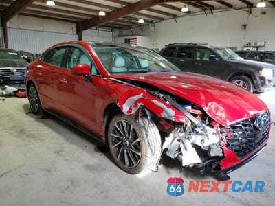 Czwarte zdjęcie samochodu z boku: 2020 HYUNDAI SONATA LIMITED VIN:5NPEH4J23LH036407 - miniatura