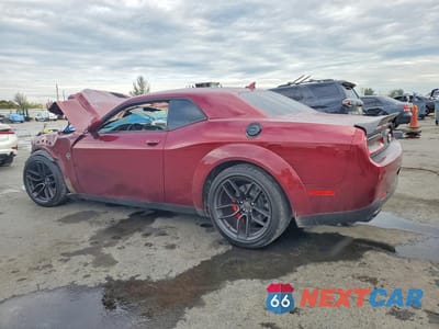 Drugie zdjęcie samochodu z przodu: 2018 DODGE CHALLENGER SRT HELLCAT VIN:2C3CDZC99JH149704 - miniatura
