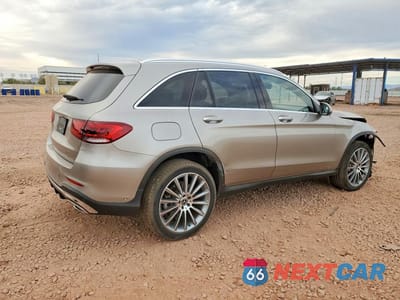 Trzecie zdjęcie samochodu z tyłu: 2022 MERCEDES-BENZ GLC 300 VIN:W1N0G8DB9NG068584 - miniatura