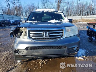 Piąte zdjęcie samochodu w środku: 2013 HONDA PILOT EXL VIN:5FNYF4H56DB003016 - miniatura