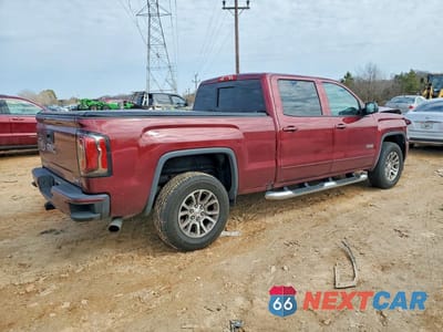 Trzecie zdjęcie samochodu z tyłu: 2017 GMC SIERRA K1500 SLT VIN:3GTU2NECXHG360301 - miniatura