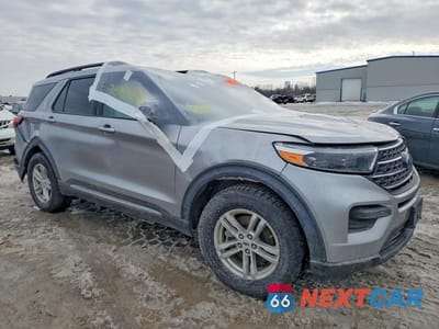 Czwarte zdjęcie samochodu z boku: 2021 FORD EXPLORER XLT VIN:1FMSK8DH3MGA79688 - miniatura