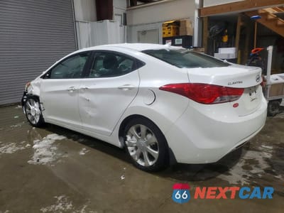 Drugie zdjęcie samochodu z przodu: 2012 HYUNDAI ELANTRA GLS VIN:5NPDH4AE4CH082947 - miniatura