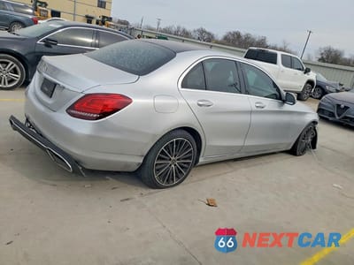 Trzecie zdjęcie samochodu z tyłu: 2020 MERCEDES-BENZ C 300 VIN:WDDWF8DB4LR558359 - miniatura
