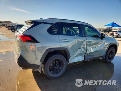 Trzecie zdjęcie samochodu z tyłu: 2021 TOYOTA RAV4 XLE VIN:2T3W1RFVXMW127970 - miniatura