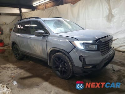 Czwarte zdjęcie samochodu z boku: 2024 HONDA PASSPORT BLACK EDITION VIN:5FNYF8H81RB023120 - miniatura