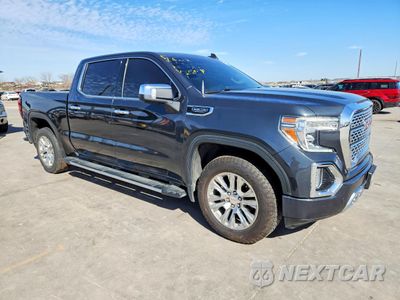 Czwarte zdjęcie samochodu z boku: 2021 GMC SIERRA K1500 DENALI VIN:1GTU9FED7MZ403268 - miniatura