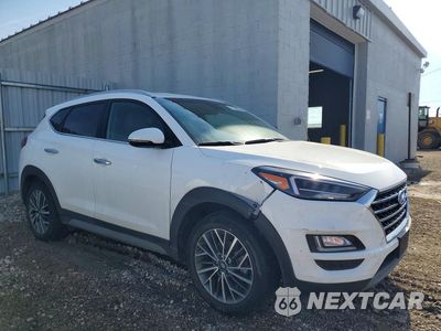 Czwarte zdjęcie samochodu z boku: 2021 HYUNDAI TUCSON LIMITED VIN:KM8J3CAL4MU283874 - miniatura