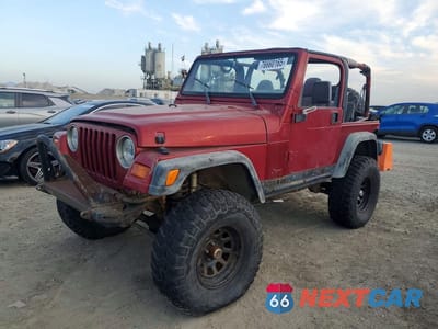 1999 JEEP WRANGLER / TJ SPORT 1J4FY19S5XP437839 - główne zdjęcie licytacji z USA - miniatura
