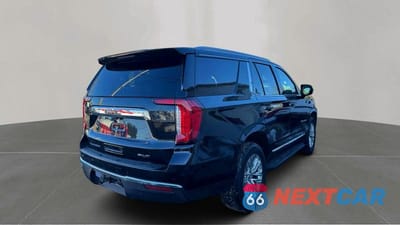 Czwarte zdjęcie samochodu z boku: 2021 GMC YUKON SLT VIN:1GKS2BKD6MR281077 - miniatura