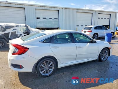 Trzecie zdjęcie samochodu z tyłu: 2019 HONDA CIVIC EX VIN:19XFC1F38KE013422 - miniatura