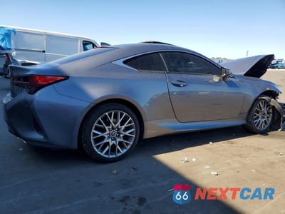 Trzecie zdjęcie samochodu z tyłu: 2019 LEXUS RC 300 BASE VIN:JTHS85BC6K5005472 - miniatura