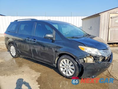 Czwarte zdjęcie samochodu z boku: 2011 TOYOTA SIENNA LIMITED 7-PASSENGER VIN:5TDYK3DCXBS168344 - miniatura