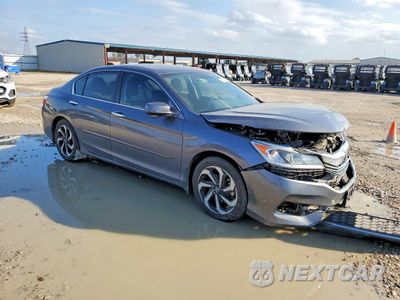 Czwarte zdjęcie samochodu z boku: 2017 HONDA ACCORD EX VIN:1HGCR2F76HA044367 - miniatura