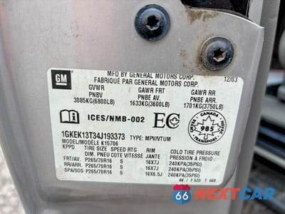 Zdjęcie 10 z 12 samochodu: 2004 GMC YUKON VIN:1GKEK13T34J193373 - miniatura