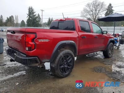 Trzecie zdjęcie samochodu z tyłu: 2025 CHEVROLET COLORADO TRAIL BOSS VIN:1GCPTEEK4S1122256 - miniatura