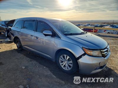 Czwarte zdjęcie samochodu z boku: 2017 HONDA ODYSSEY SE VIN:5FNRL5H34HB018248 - miniatura