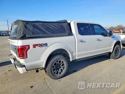 Trzecie zdjęcie samochodu z tyłu: 2015 FORD F150 SUPERCREW VIN:1FTEW1EG6FFA82483 - miniatura
