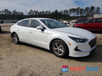 Czwarte zdjęcie samochodu z boku: 2020 HYUNDAI SONATA SE VIN:5NPEG4JA8LH052032 - miniatura
