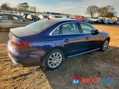 Trzecie zdjęcie samochodu z tyłu: 2022 AUDI A4 PREMIUM 40 VIN:WAUABAF46NA007337 - miniatura