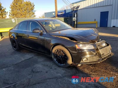 Czwarte zdjęcie samochodu z boku: 2011 AUDI A4 PREMIUM PLUS VIN:WAUFFAFL7BN031832 - miniatura