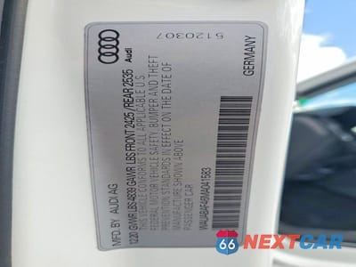 Zdjęcie 13 z 13 samochodu: 2021 AUDI A4 PREMIUM 40 VIN:WAUABAF46MA041583 - miniatura