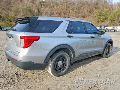 Trzecie zdjęcie samochodu z tyłu: 2021 FORD EXPLORER POLICE INTERCEPTOR VIN:1FM5K8AB0MGB89952 - miniatura
