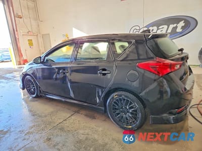 Drugie zdjęcie samochodu z przodu: 2017 TOYOTA COROLLA IM BASE VIN:JTNKARJE0HJ550580 - miniatura