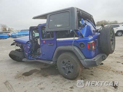 Drugie zdjęcie samochodu z przodu: 2018 JEEP WRANGLER UNLIMITED SPORT VIN:1C4HJXDN3JW197033 - miniatura