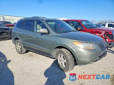 Czwarte zdjęcie samochodu z boku: 2007 HYUNDAI SANTA FE GLS VIN:5NMSG13D67H104916 - miniatura