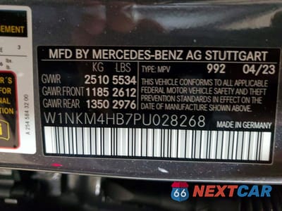 Zdjęcie 12 z 12 samochodu: 2023 MERCEDES-BENZ GLC 300 4MATIC VIN:W1NKM4HB7PU028268 - miniatura