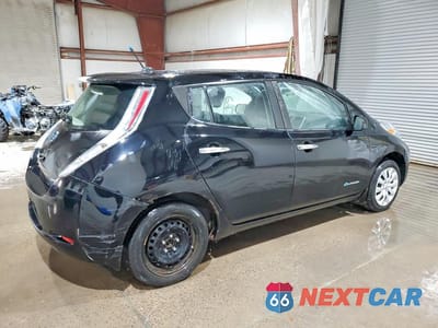 Trzecie zdjęcie samochodu z tyłu: 2013 NISSAN LEAF S VIN:1N4AZ0CP1DC426096 - miniatura