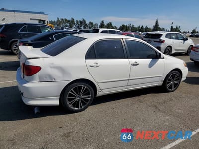 Trzecie zdjęcie samochodu z tyłu: 2003 TOYOTA COROLLA CE VIN:1NXBR32E93Z024136 - miniatura