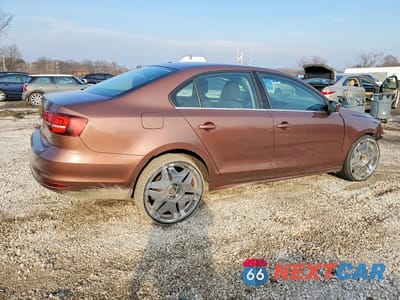 Trzecie zdjęcie samochodu z tyłu: 2017 VOLKSWAGEN JETTA S VIN:3VW2B7AJXHM409230 - miniatura