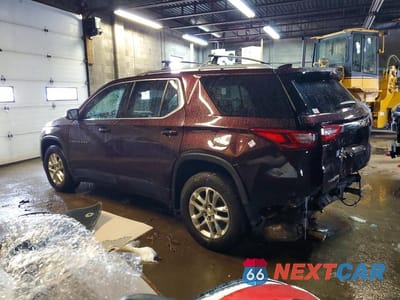 Drugie zdjęcie samochodu z przodu: 2018 CHEVROLET TRAVERSE LT VIN:1GNERGKW5JJ140120 - miniatura