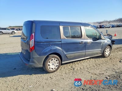Trzecie zdjęcie samochodu z tyłu: 2017 FORD TRANSIT CONNECT XL VIN:NM0GE9E74H1325571 - miniatura