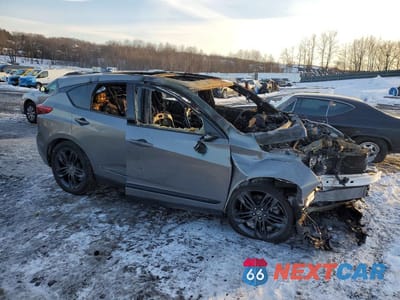 Czwarte zdjęcie samochodu z boku: 2023 ACURA RDX A-SPEC VIN:5J8TC2H62PL015358 - miniatura