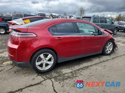 Trzecie zdjęcie samochodu z tyłu: 2013 CHEVROLET VOLT VIN:1G1RD6E40DU123377 - miniatura