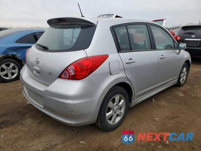 Trzecie zdjęcie samochodu z tyłu: 2010 NISS VERSA S/VERSA SL VIN:3N1BC1CP0AL385601 - miniatura