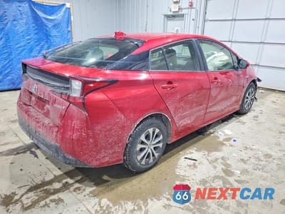 Trzecie zdjęcie samochodu z tyłu: 2021 TOYOTA PRIUS LE VIN:JTDL9MFU8M3029187 - miniatura