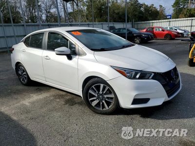 Czwarte zdjęcie samochodu z boku: 2021 NISSAN VERSA SV VIN:3N1CN8EV3ML923702 - miniatura