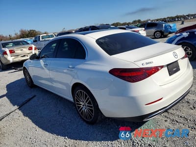 Drugie zdjęcie samochodu z przodu: 2022 MERCEDES-BENZ C 300 VIN:W1KAF4GB8NR057511 - miniatura
